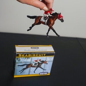 Breyer Seabiscut Ornament Horse Racehorse Thoroughbred